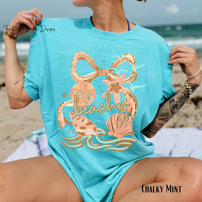 Beachy Shells and Bow