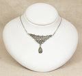 Beautiful Art Deco Silver & Marcasite Necklet
