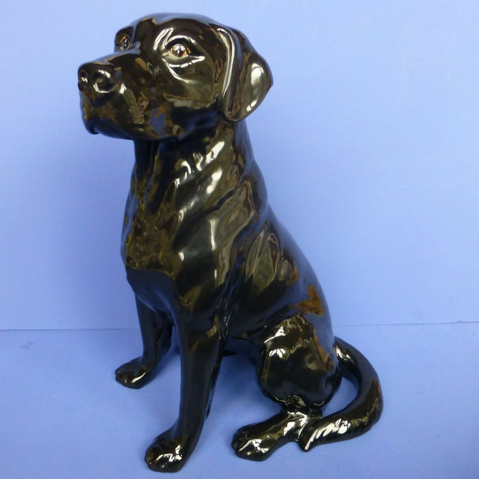 Beswick Fireside Dog - Black Labrador Model No 2314