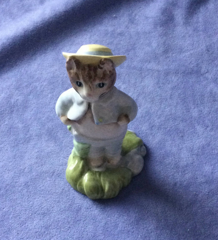 Beswick Tom Kitten In The Rockery figure Beswick Beatrix Potter Cat Figure BP10