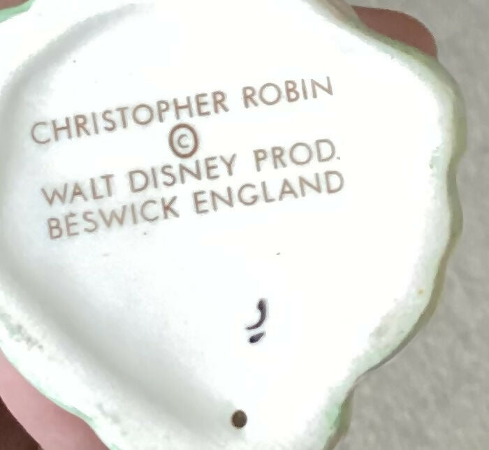 Beswick Winnie The Pooh figure Beswick Christopher Robin Figurine