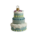 Blue Double Cake Ornament