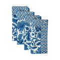 Blue Pheasant Dinner Napkins, set of 4