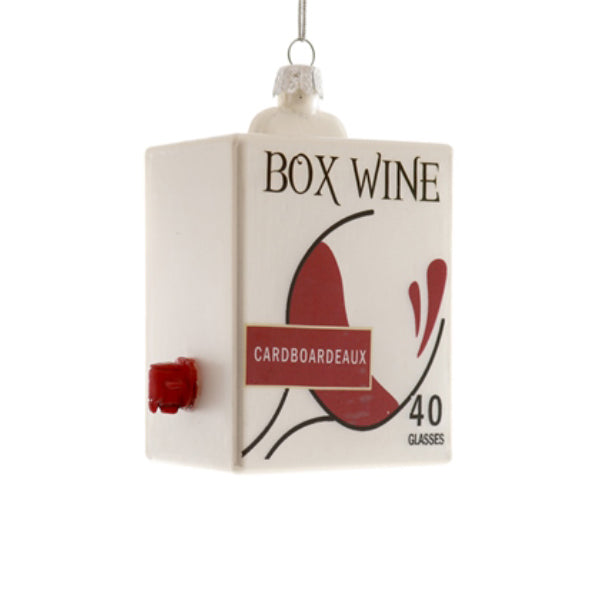 Boxed Wine Ornament