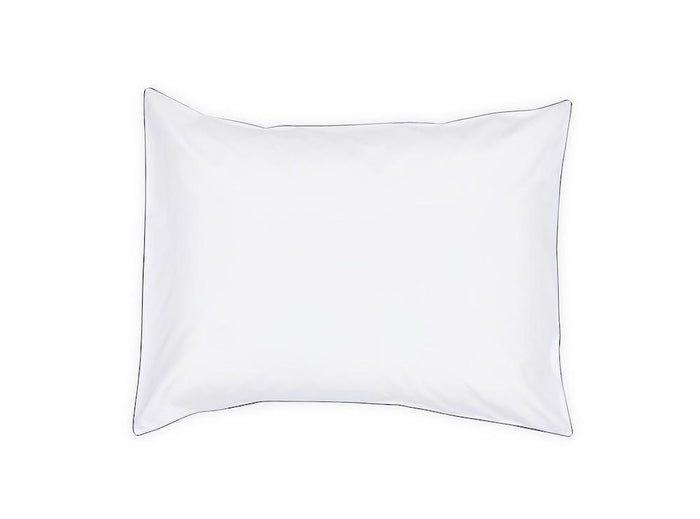 Matouk Bryant Charcoal Sham | Bedding at Fig Linens