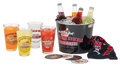 Busted Knuckle Garage Pint Glass Party Bucket Set