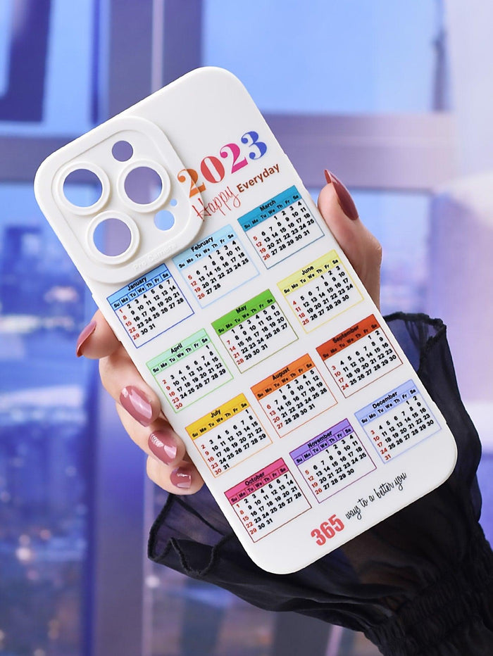 Calendar Print Phone Case - Decotree.co Online Shop