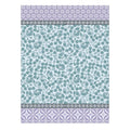 Tea Towel - cerises blue tea towel by le jacquard français at Fig Linens and Home
