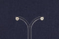 Charming 9ct Gold & Clear Quartz Stud Earrings