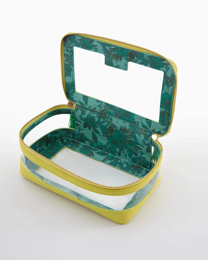 Chartreuse Mahjong Tile Storage Bag - The Preppy Bunny