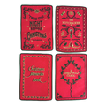 Christmas Classic Books Cocktail Napkins, set of 4