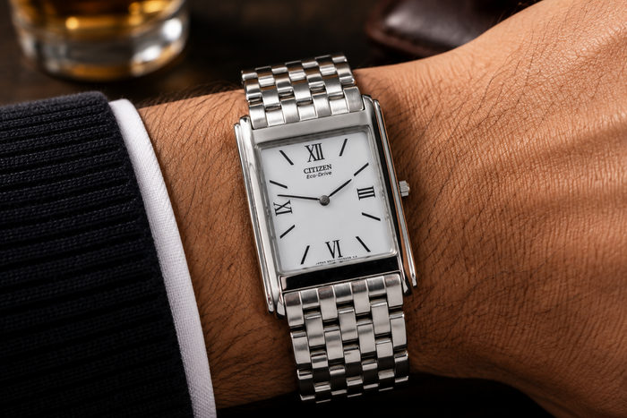 Citizen Eco Drive Stiletto Sapphire Gentleman’s Wristwatch