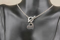 Classic Kit Heath Sterling Silver Belcher Chain & Heart Necklace