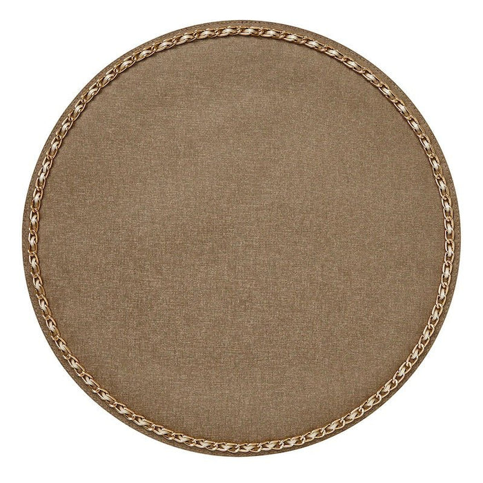 Bronze / 16" Round Placemats - Set of 4