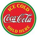 Coke Sold Here Tin Sign