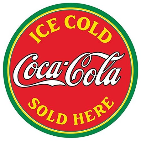 Coke Sold Here Tin Sign