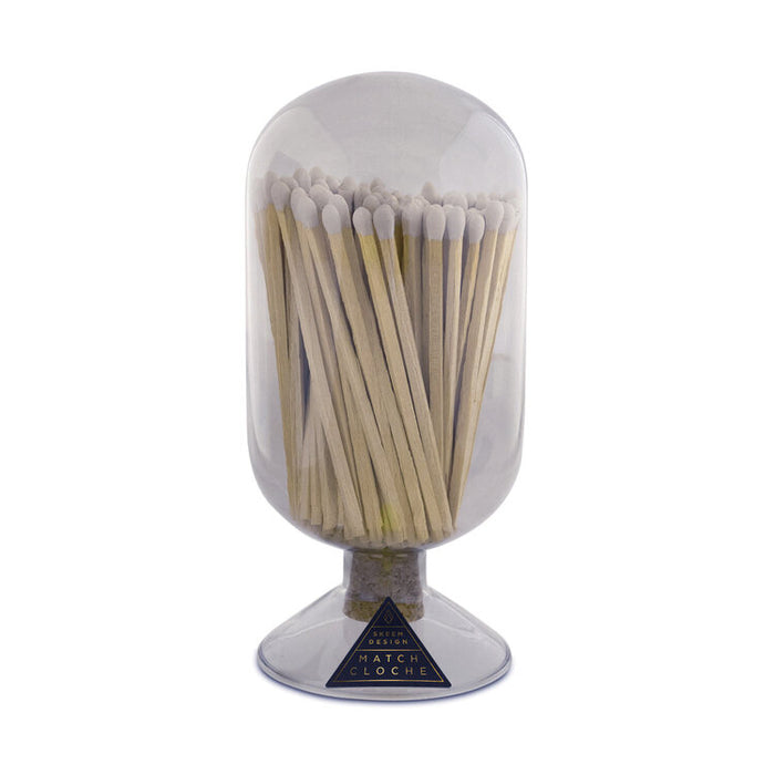 Colorful Glass Match Cloche