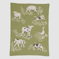 Cotton Knit Baby Blanket