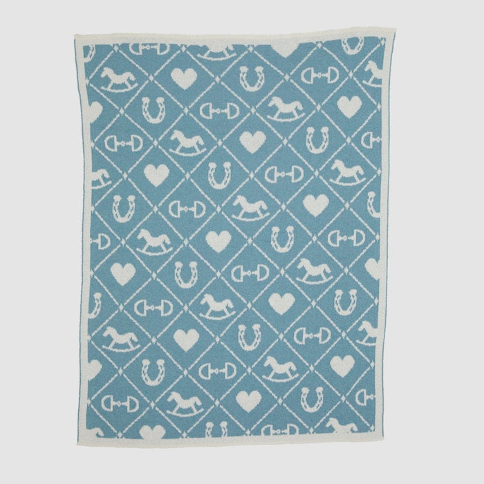 Cotton Knit Baby Blanket
