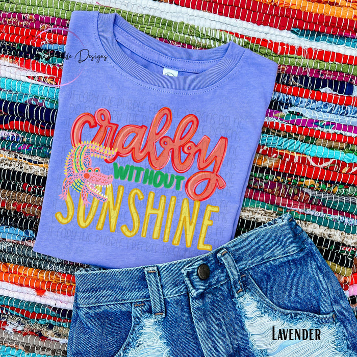 Crabby Without Sunshine