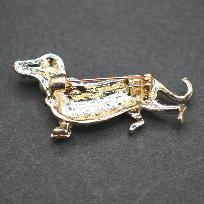 Dachshund brooch