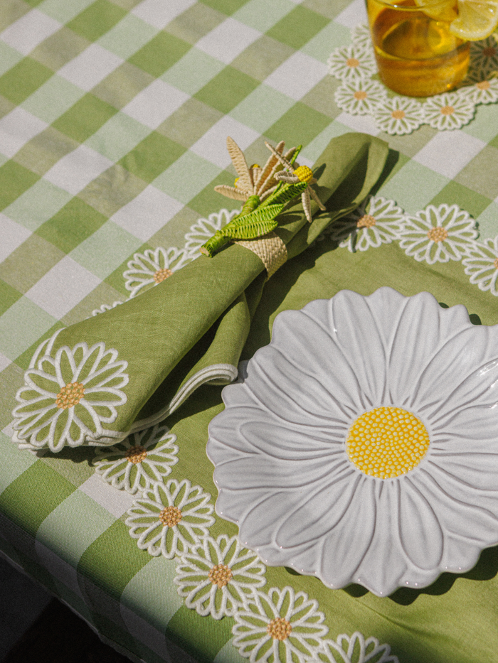Daisy Dinner Napkins, set of 2
