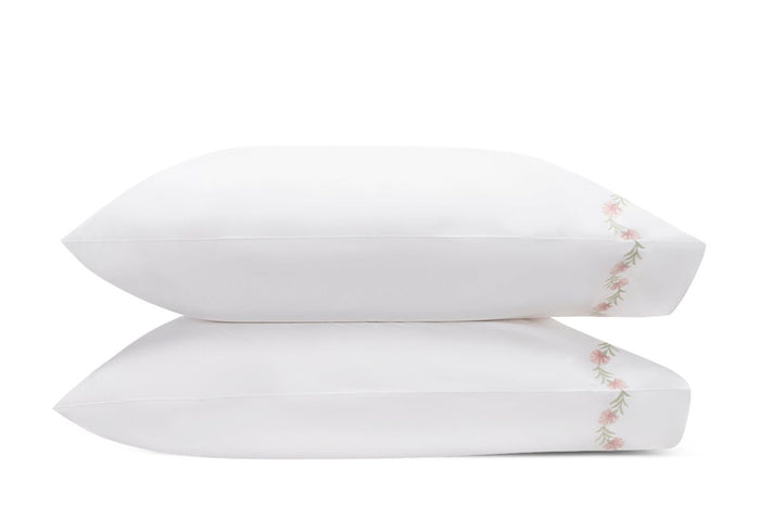 Matouk Daphne King Pillowcase Peony