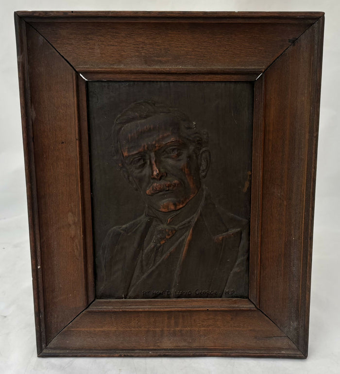 David Lloyd-George, 1st Earl Lloyd-George of Dwyfor and Viscount Gwynedd, Portrait Plaque.