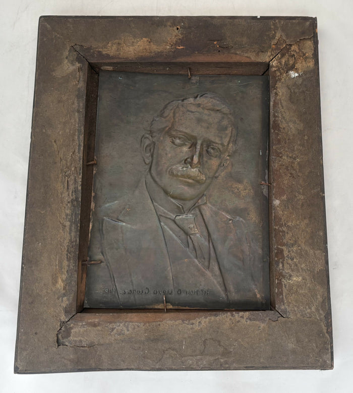 David Lloyd-George, 1st Earl Lloyd-George of Dwyfor and Viscount Gwynedd, Portrait Plaque.