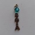 Drop with Bead - Zeta Tau Alpha