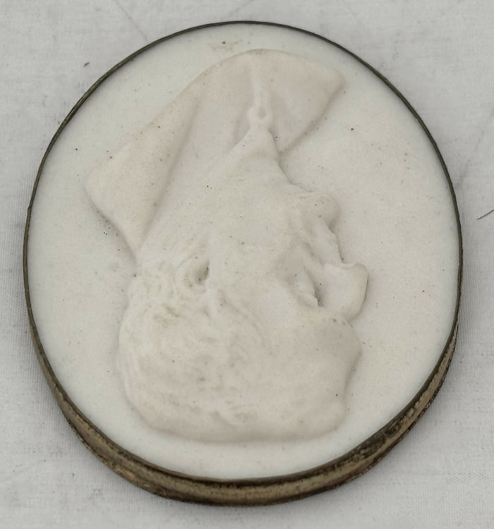 Duke of Wellington Parian Portrait Plaque, After William Boyton Kirk RHA, for W. H. Kerr & Co.