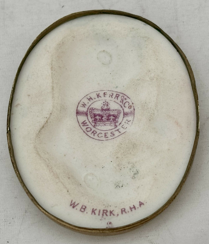 Duke of Wellington Parian Portrait Plaque, After William Boyton Kirk RHA, for W. H. Kerr & Co.