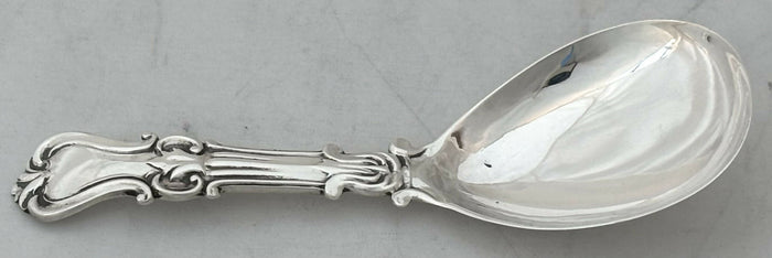 Early Victorian Silver Caddy Spoon. Birmingham 1842, George Unite.