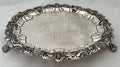 Early Victorian Silver Plate on Copper Salver, circa 1850.
