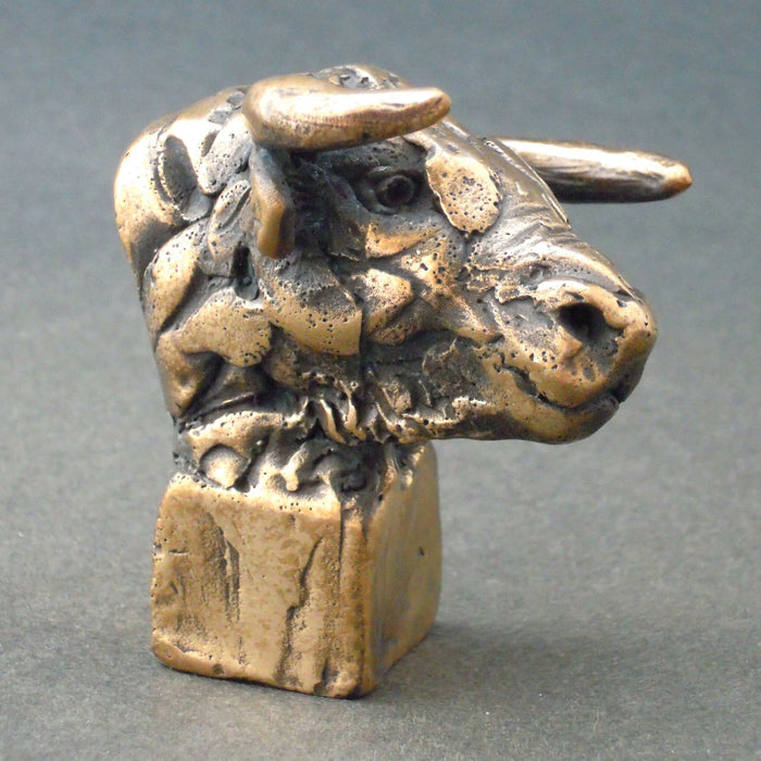 Edward Waites Sculpture, Bronze Spanish Bull
