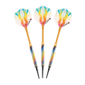 Elkadart Rainbow Multi Color Darts - 16gm