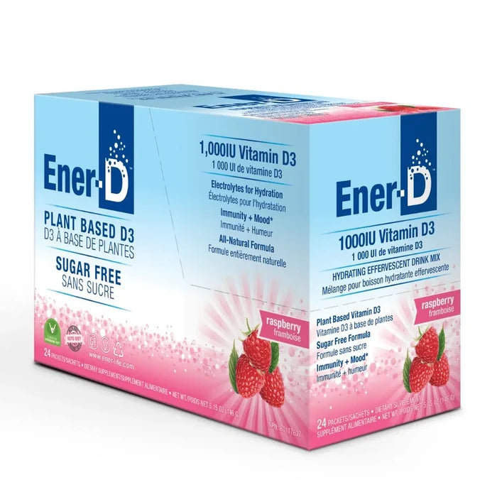 Ener- D Framboise (24 Sachets)