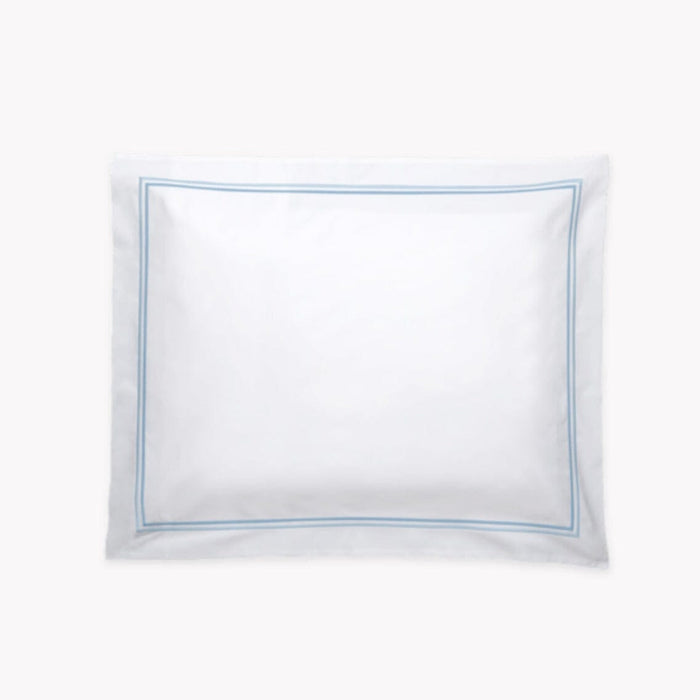 Essex Pillow Sham - Matouk Essex Light Blue Bedding - Fig Linens and Home