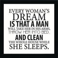 Every Woman's Dream: Framed with Glass