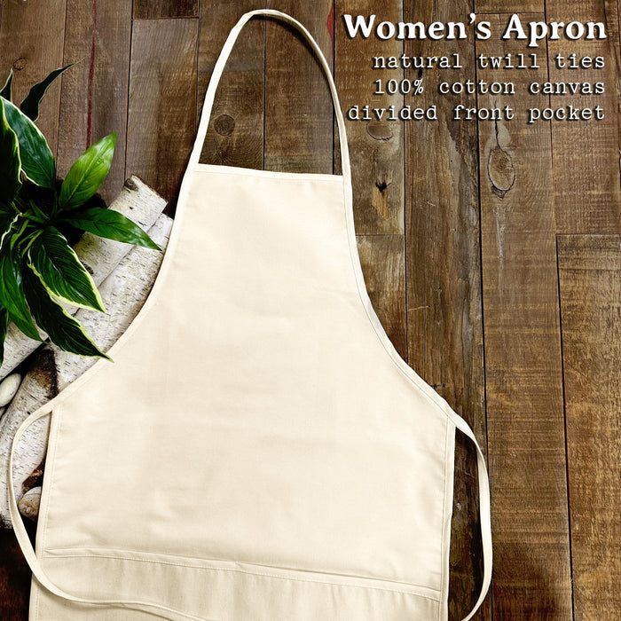Explore State w/ City, State - Custom Women's Apron