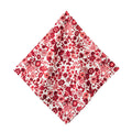 Field of Flowers Dinner Napkin Ruby