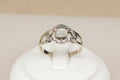 Finely Made Scottish Design Sterling Silver & Moonstone Ring