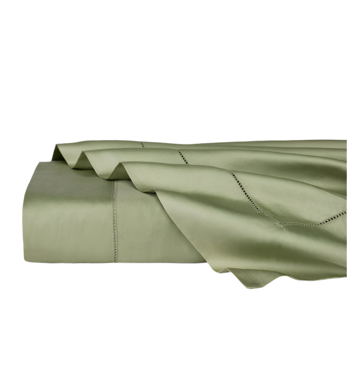 Flat Sheet - Sferra Fiona Willow Bedding at Fig Linens and Home