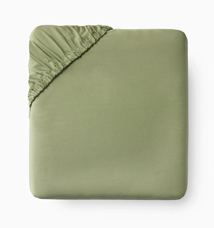 Fitted Sheet - Sferra Fiona Willow Bedding at Fig Linens and Home