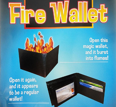 Fire Wallet by Various Vendors - Trick