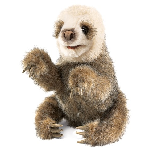Folkmanis - Baby Sloth Puppet