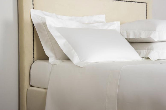 Frette Single Ajour Milk Sheet Set | Fig Linens