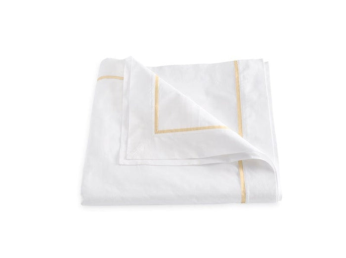 Matouk Duvet Cover - Gatsby Bedding in Champagne at Fig Linens and Home