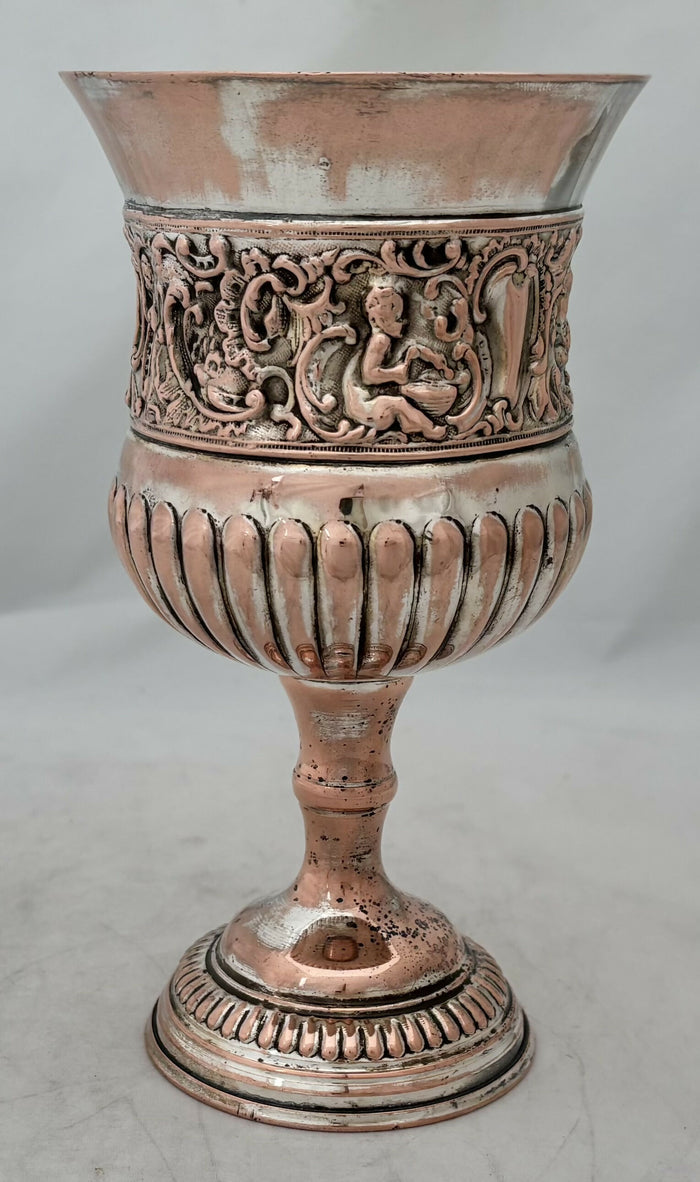 George III Old Sheffield Plate Goblet. Matthew Boulton, circa 1815.