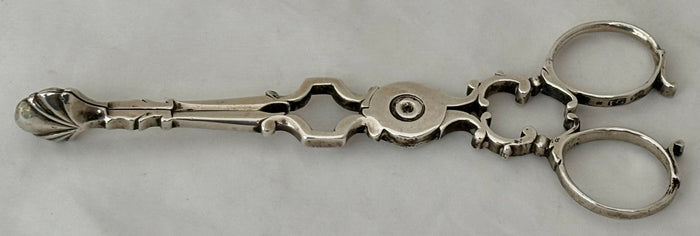 George III Pair of Silver Tea Tongs. London circa 1760, James Graham.